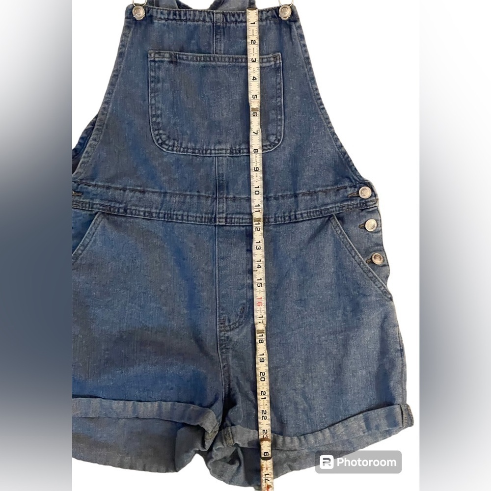 Denim and Co Primark Denim Overall shorts Size 12 - Picture 5 of 6